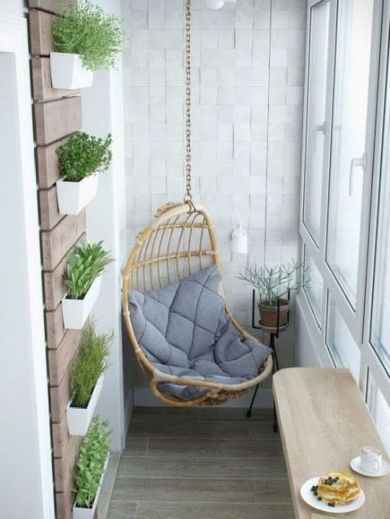 Vertical garden for small balcony