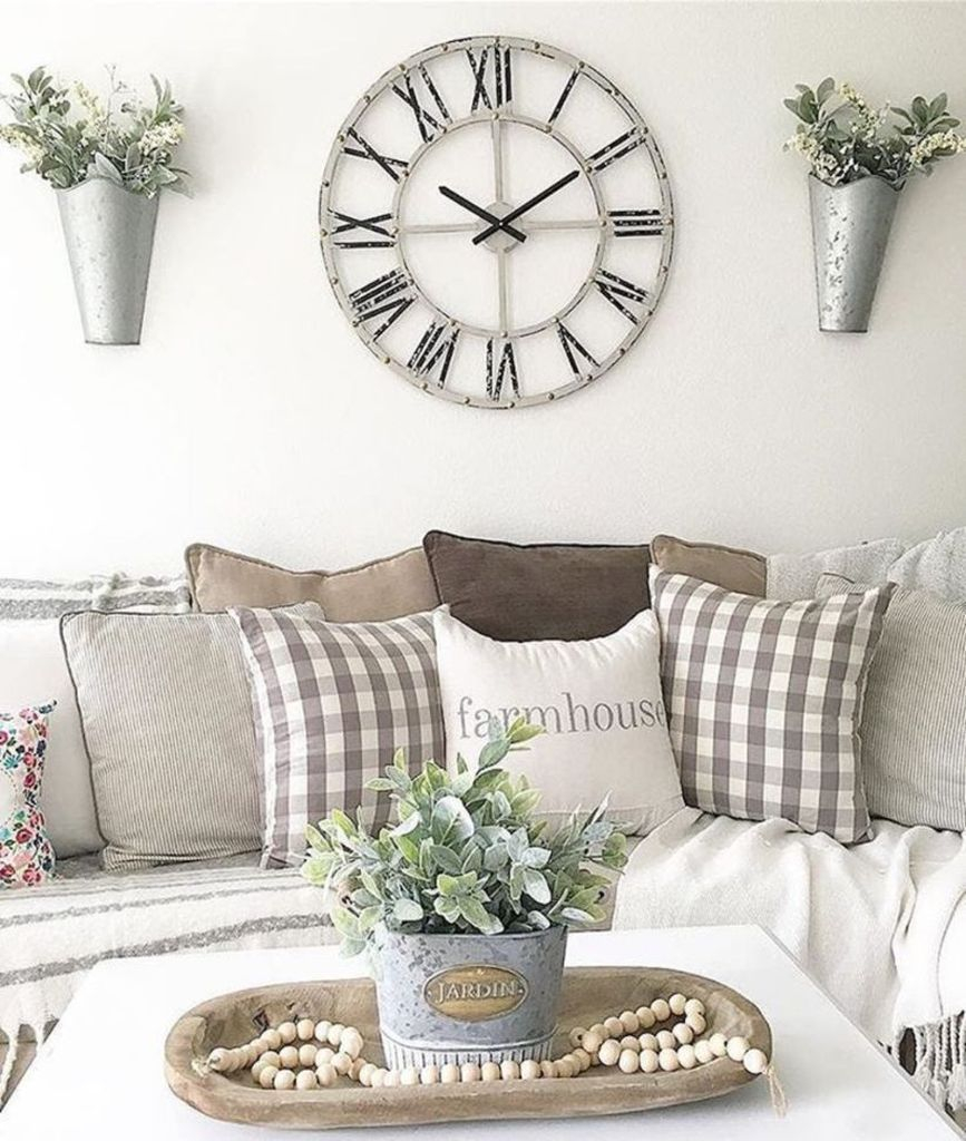 Vintage clock for wall decoration
