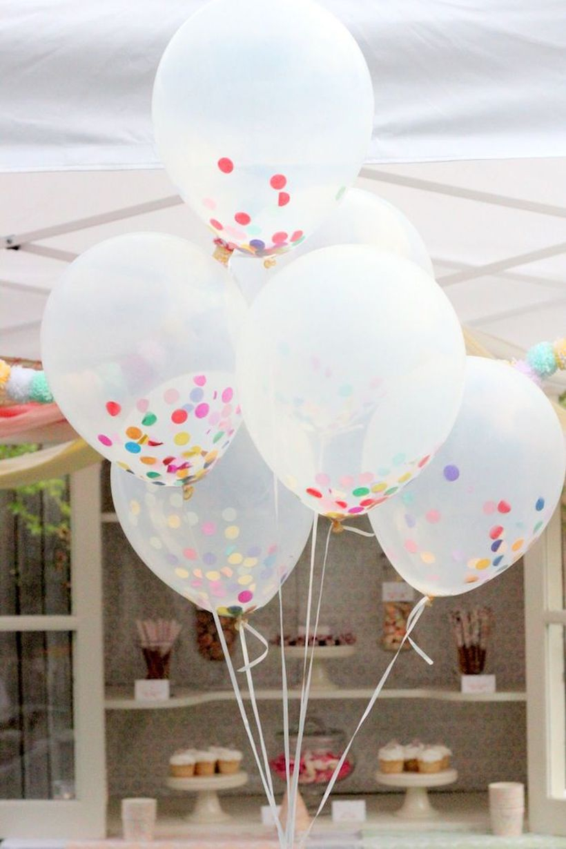 Balloons can be one of the ornaments to decorate your birthday party