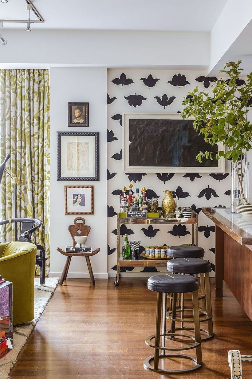 Best abstract floral wallpaper for your home decoration you must try