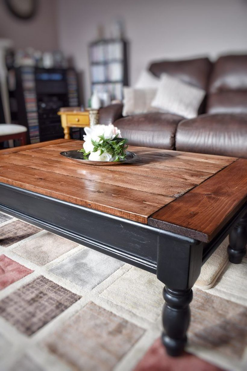 Classic wooden coffee table