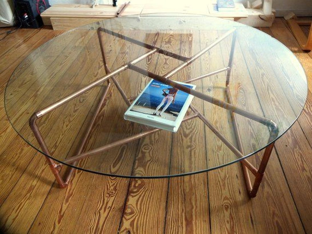 Industrial coffee table