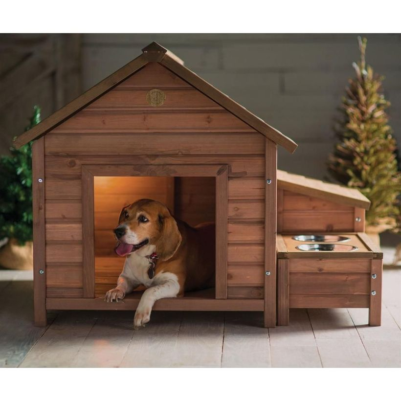 Large wooden dog house for your pet