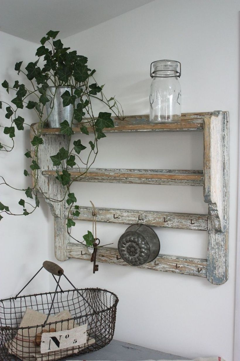 Rustic iron basket