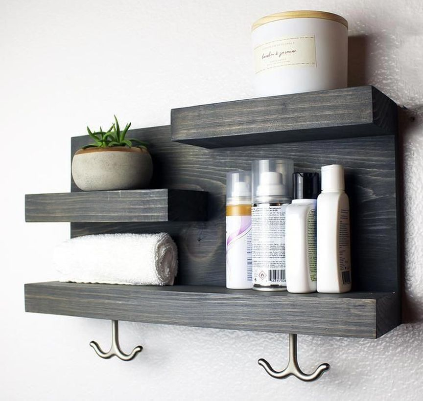 Simple hanging rack for your bathroom