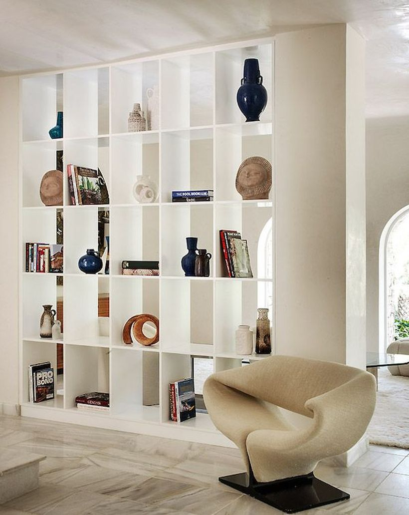 White bookshelves ideas