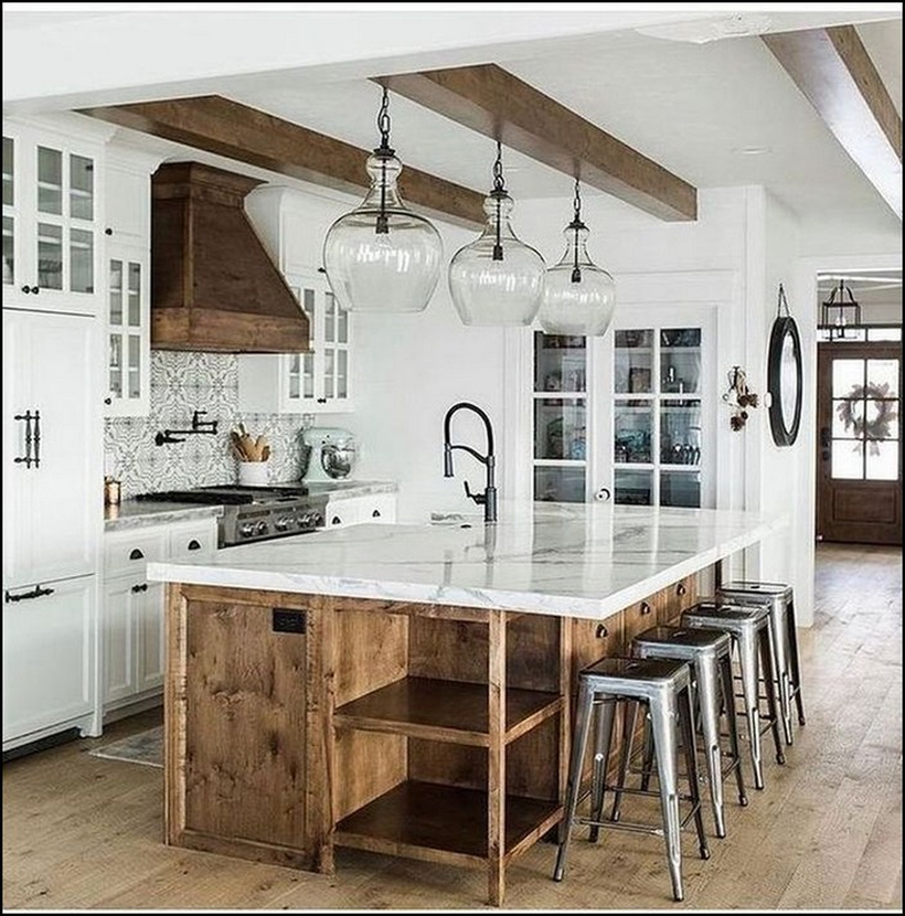 White marble countertop design with black sink