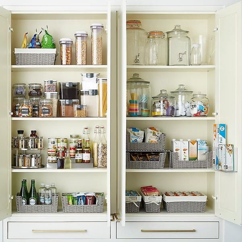 White spice rack organizer