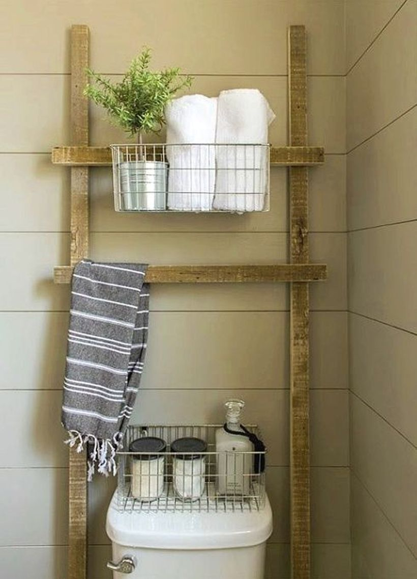 Wooden ladder