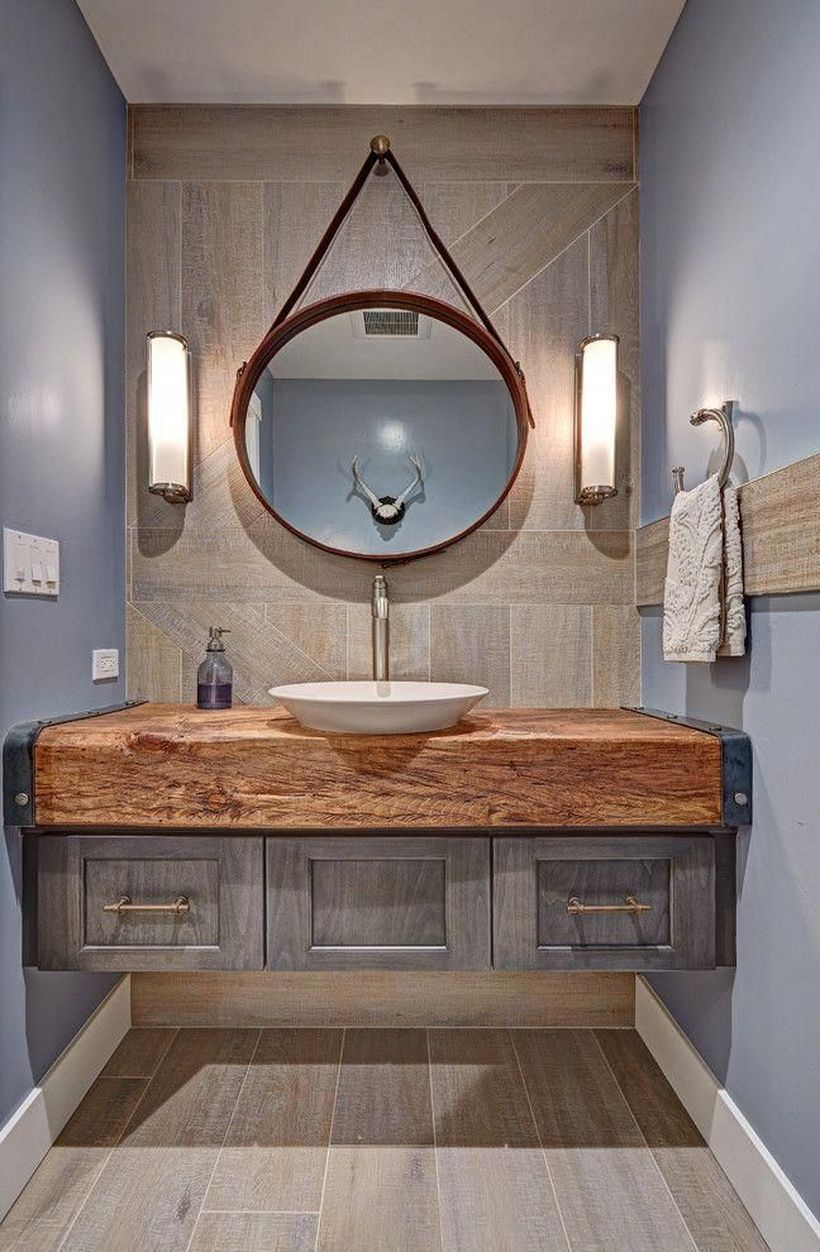 Wooden thick for table sink