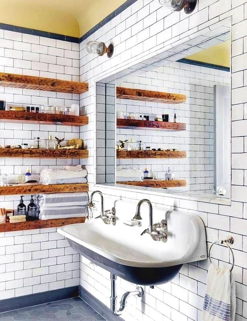Wooden thick hanging rack