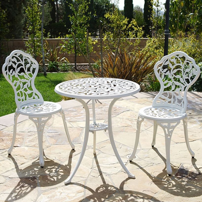 Furniture-vintage-decor-with-white-iron-table-and-chair-set-for-your-backyard