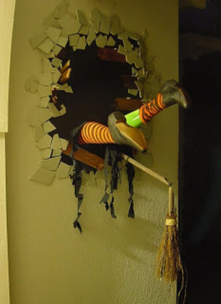 Perfect home decoration with 3d wall decoration to perfect your halloween indoor decoration
