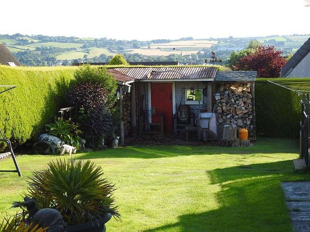 Simple storage shed for backyard