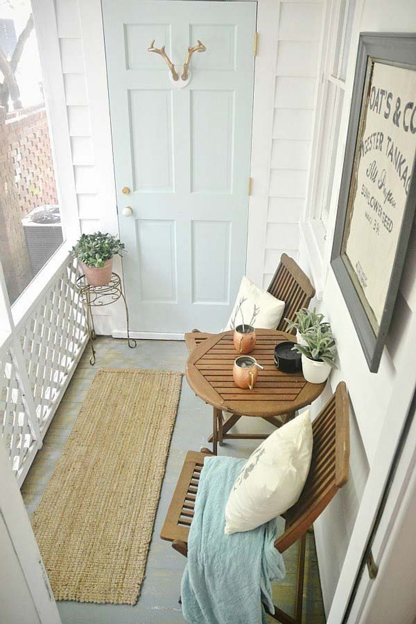 Mini back porch decor tips