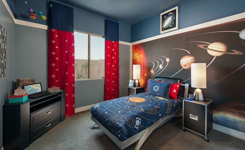 Planet-murals-and-monochrome-walls-for-kids-room.