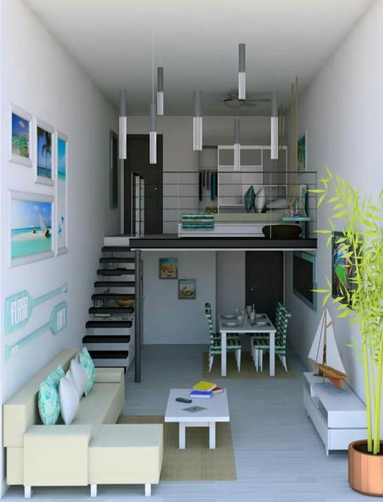 White walls to perfect your loft bedroom