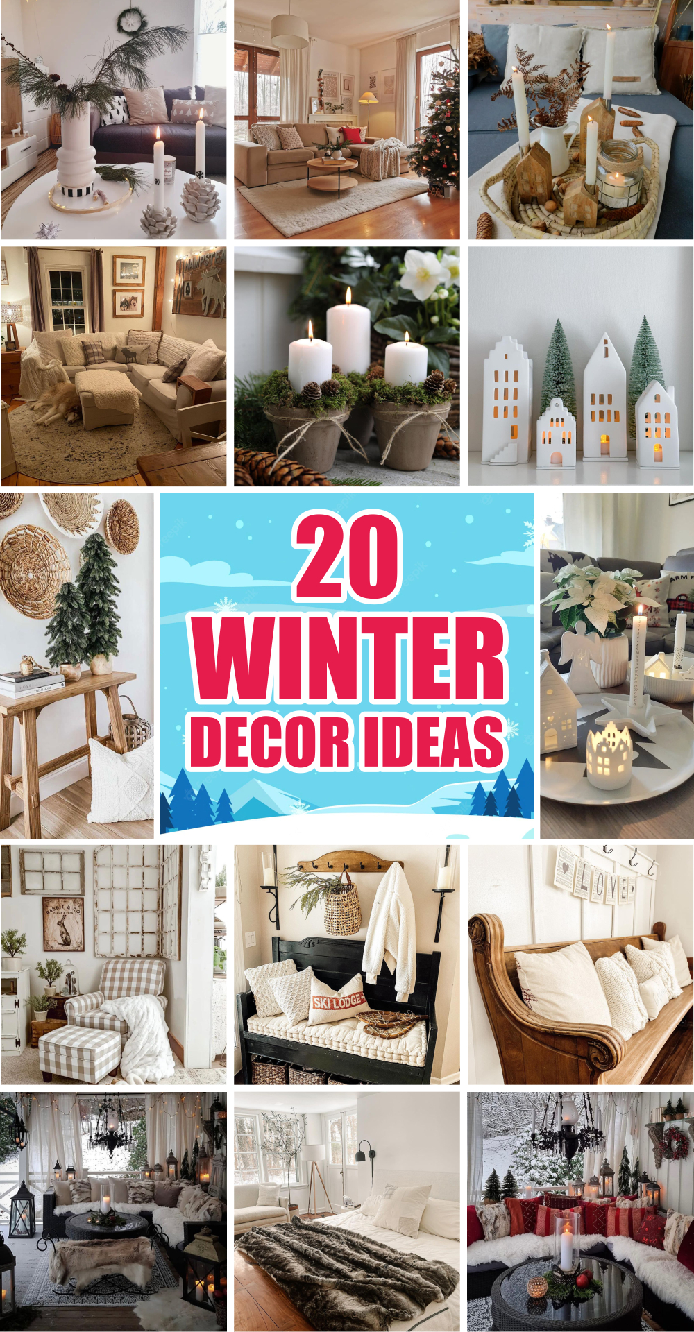 20 things that you should have for your winter decor 1
