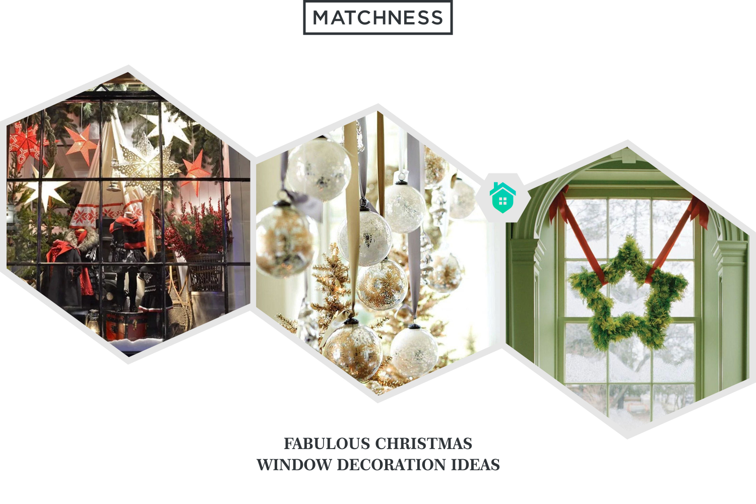 30 Fabulous Christmas Window Decoration Ideas  Matchness.com