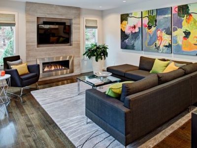 Metal-fireplace-living-room