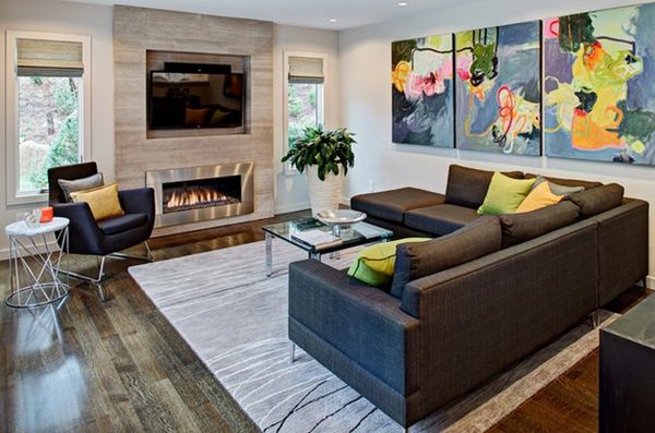 Metal-fireplace-living-room