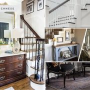 20 seating designs for small foyer with stairs 5