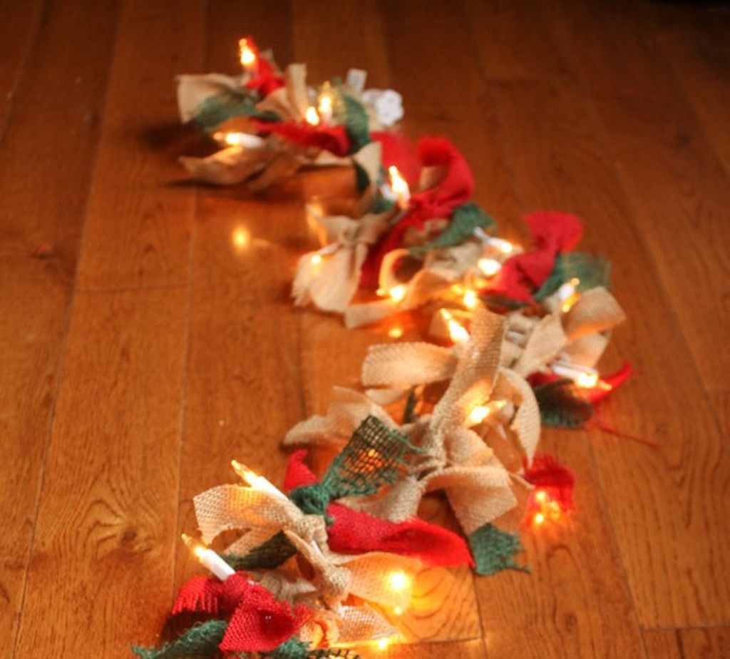 Diy-christmas-decorations-blue-lights