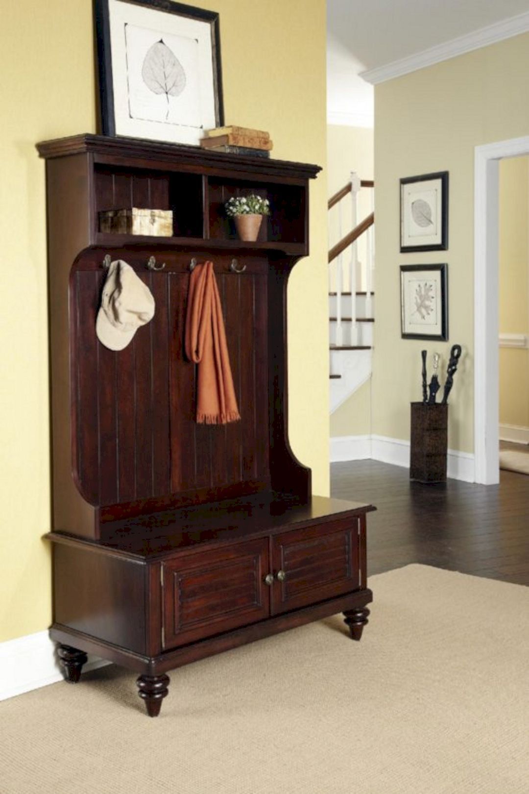 Hall-tree-storage-bench-furniture-1