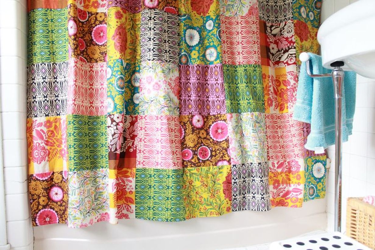 Patchwork-curtains