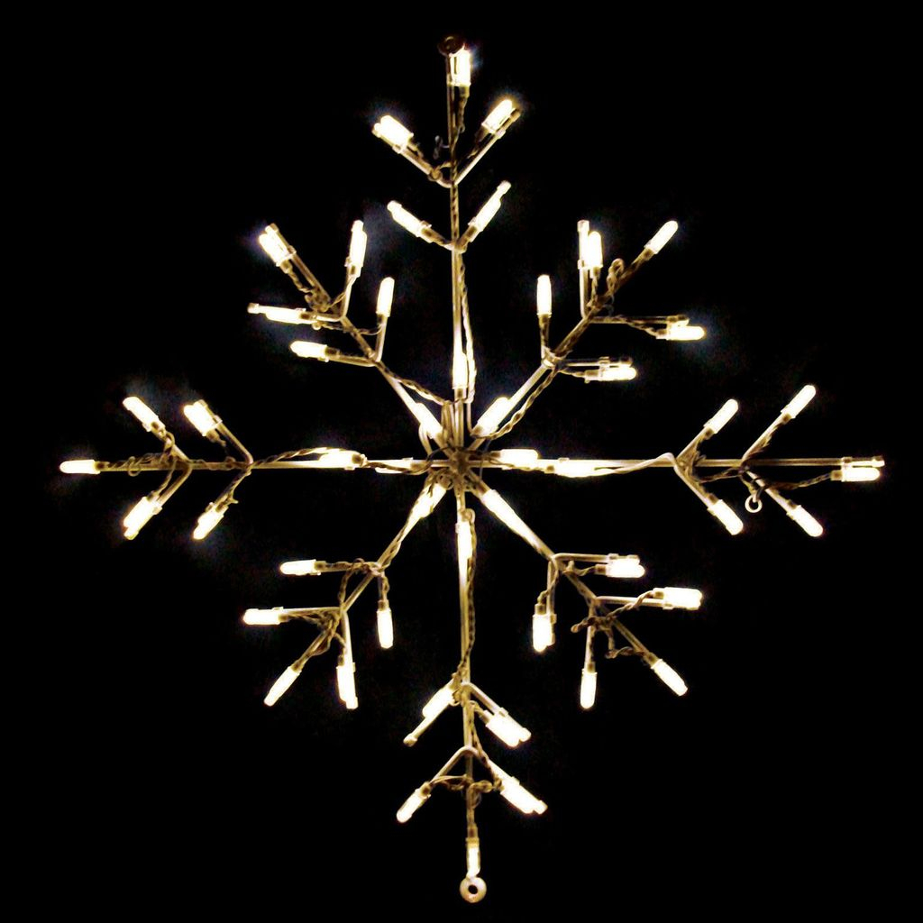 White-snowflake-lighted