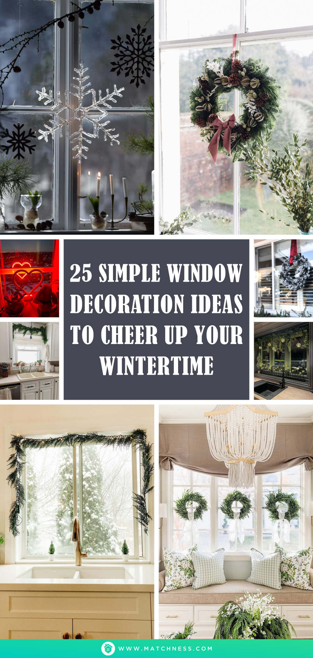 25 simple window decoration ideas to cheer up your wintertime1