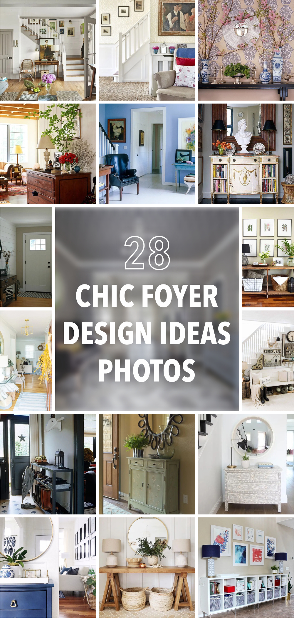 28 chic foyer design ideas photos 1