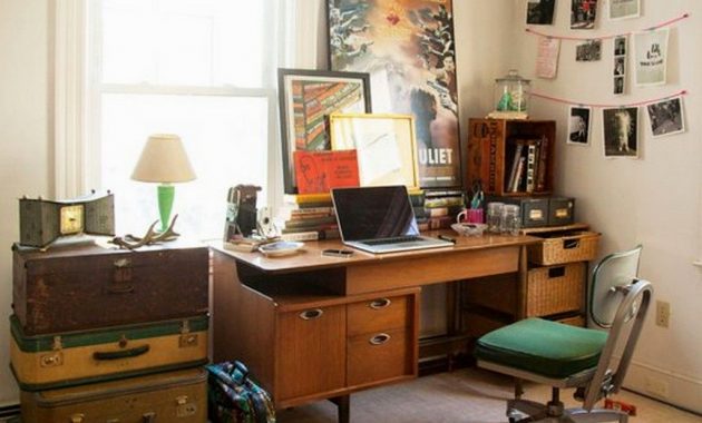Vintage home office design ideas