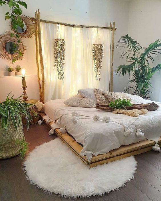 Must-Try Bohemian Bedroom Ideas That'll Interest You - 1 BeDroom Plants IDeas 8