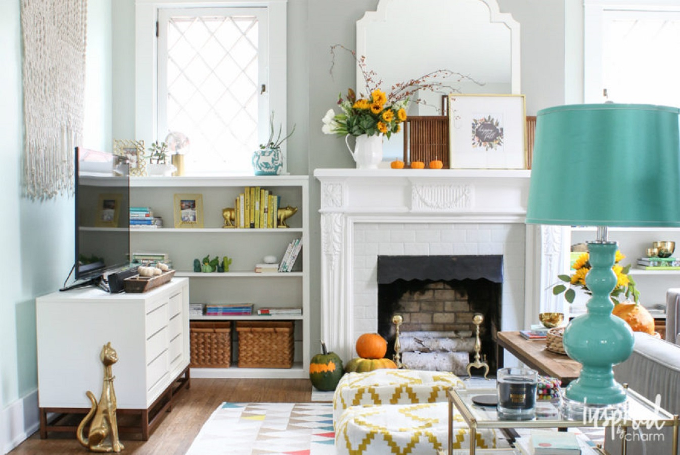 autumnal living room ideas
