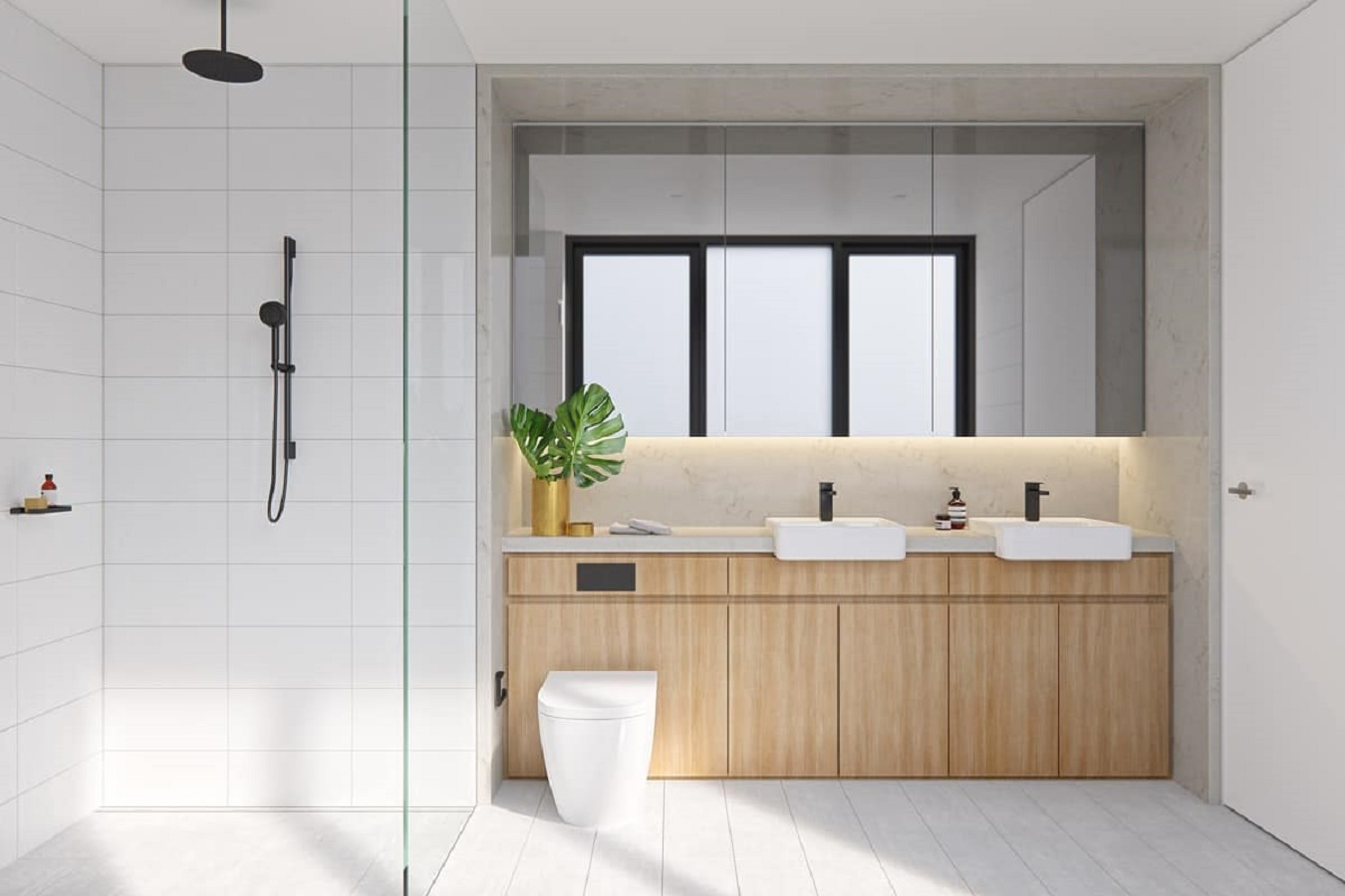 Create minimalist spa feel Charismatic Bathroom Design Ideas To Hypnotize Everyone In Your Home