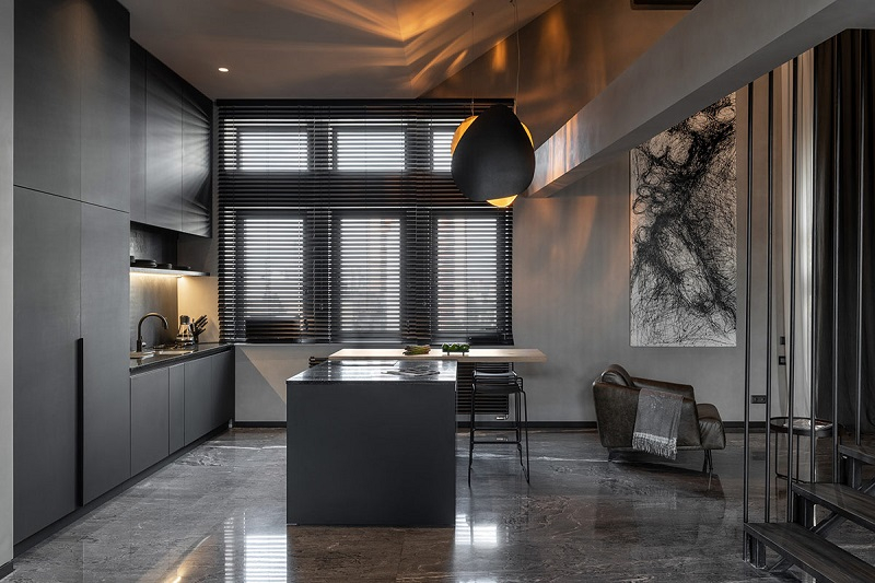 Fabulous bachelor apartment with a home gym that so masculine 3