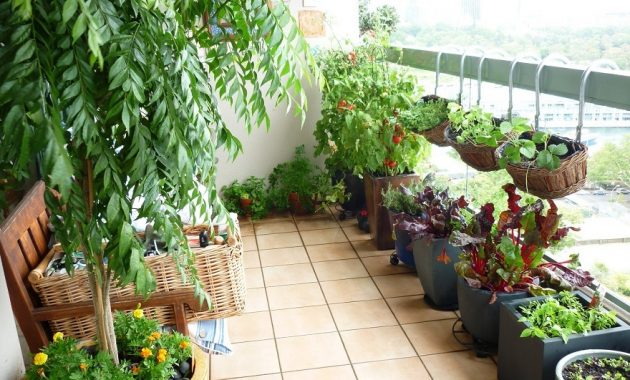 Vividly Green Balcony