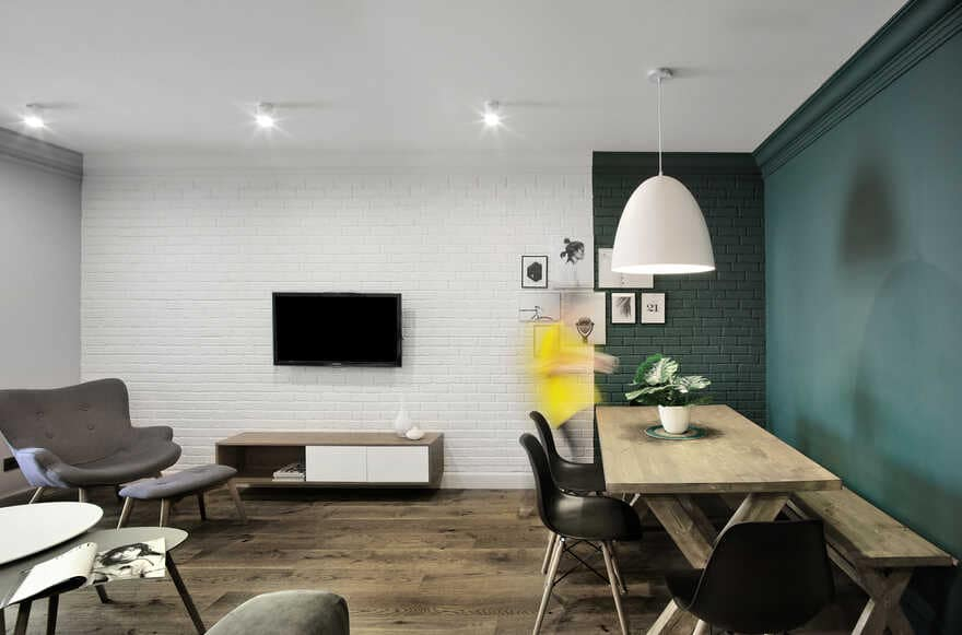 Modern minimalist apartment with simple yet sophisticated interior 1