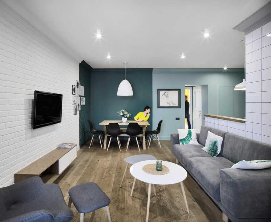 Modern minimalist apartment with simple yet sophisticated interior 2
