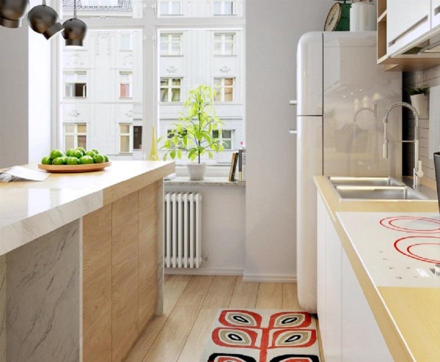 Nordic apartment design with more colorful and plenty of natural themes 5