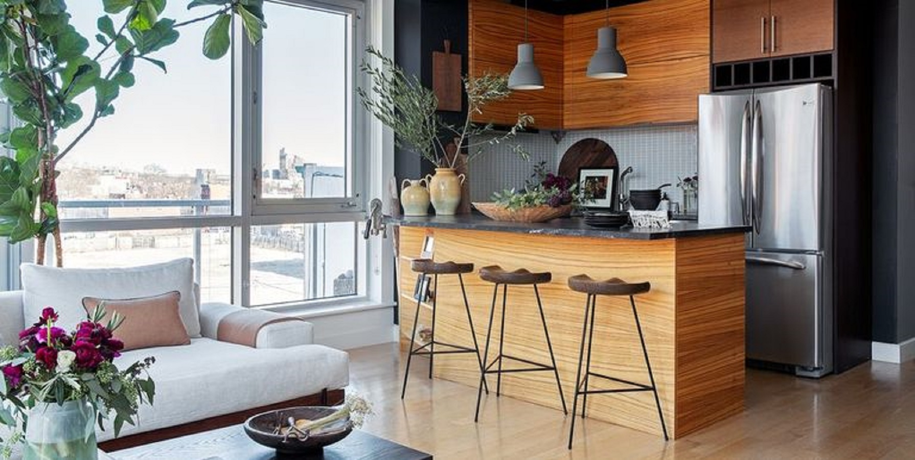 Open concept wood kitchen idea A New Way To Enjoy The Wood Kitchens That Is Definitely Charming