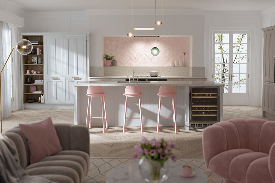 Pastel pink theme