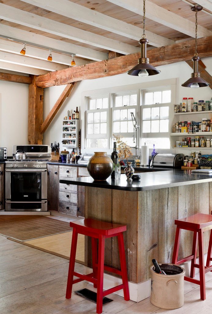 Eclectic kitchen designs 40