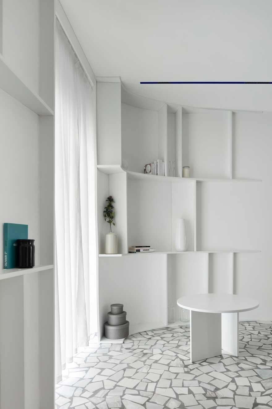 Interior design of a townhouse for a young family with two children 3