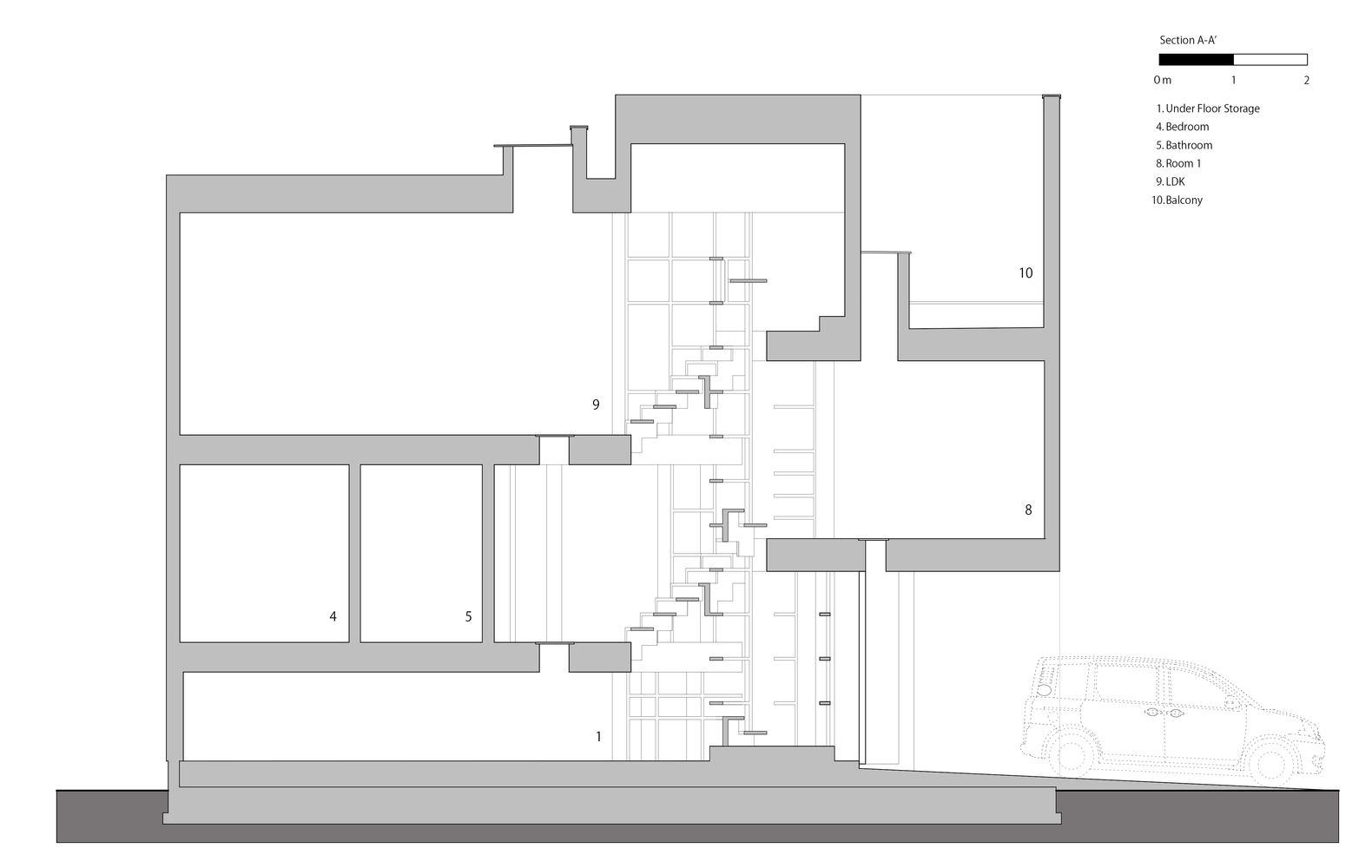 House_in_tezukayama_section01_a-a_eng