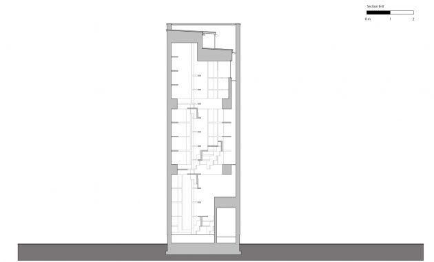 House_in_tezukayama_section02_b-b_eng