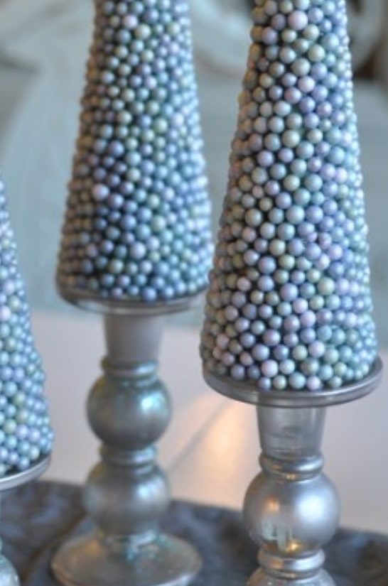 Diy christmas cone trees 41