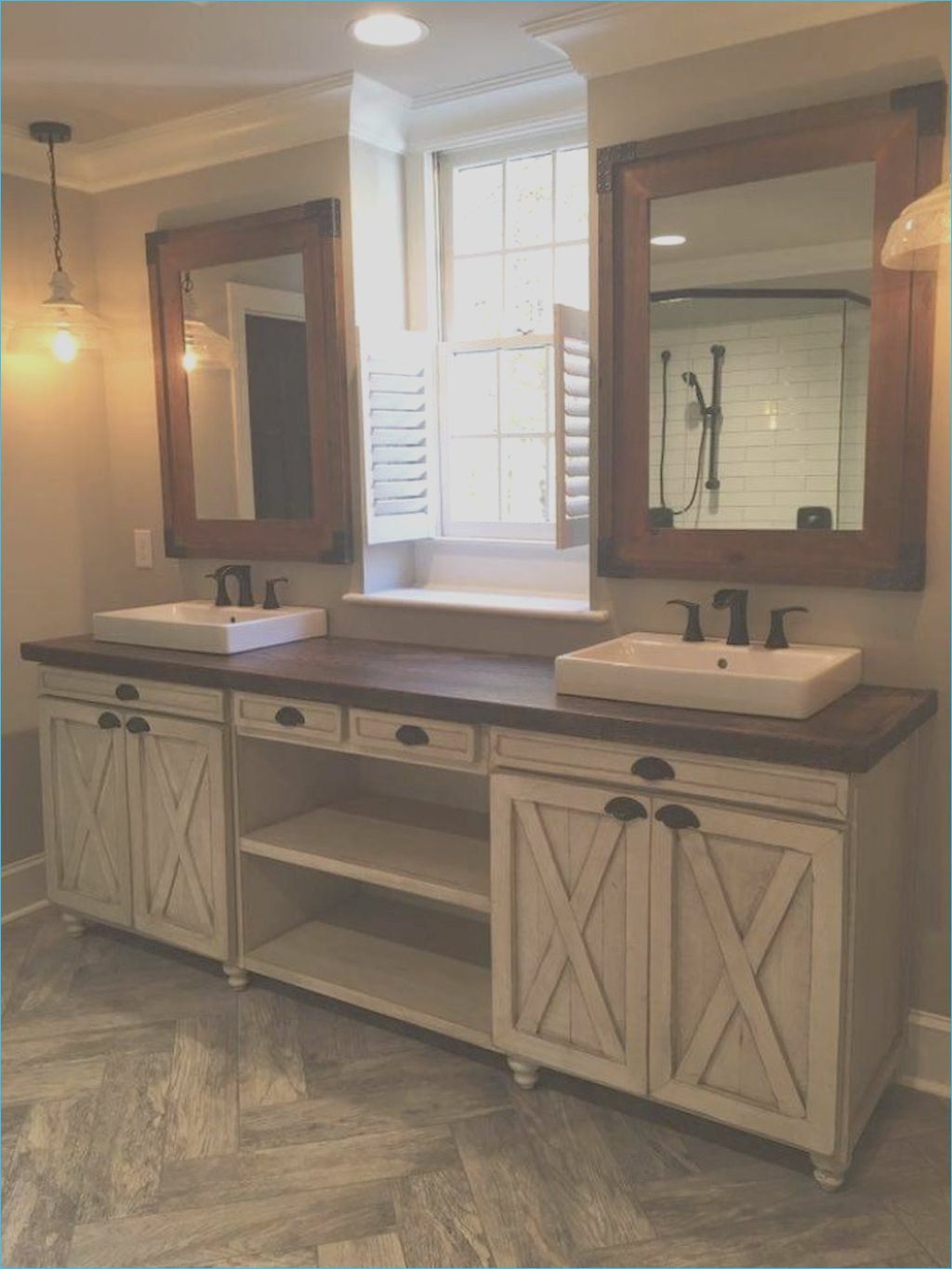 Gorgeous farmhouse bathroom ideas with rustic designs luxury 50 gorgeous bathroom vanity mirror design ideas
