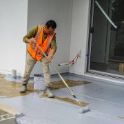 Resin flooring